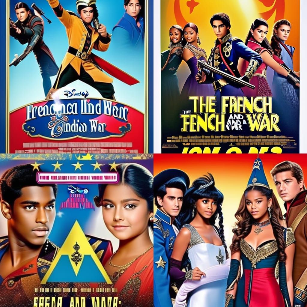 French and Indian War: A Teen Musical Poster