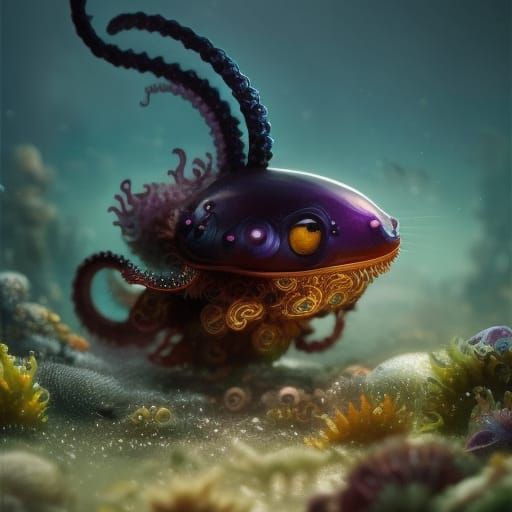 Cruising on the sea bed