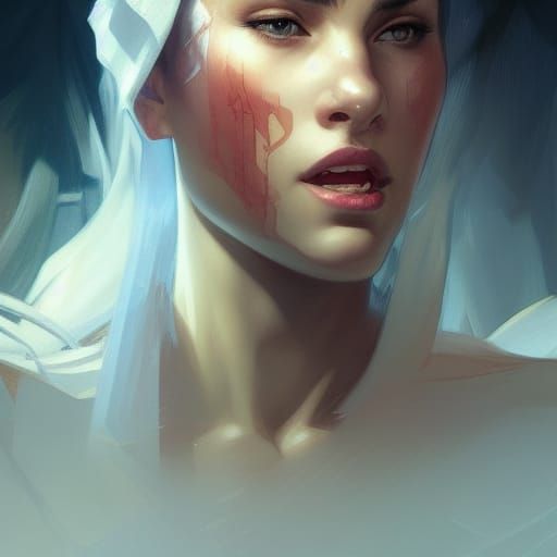 Temptation Portrait in Artgerm Style, 8K Resolution