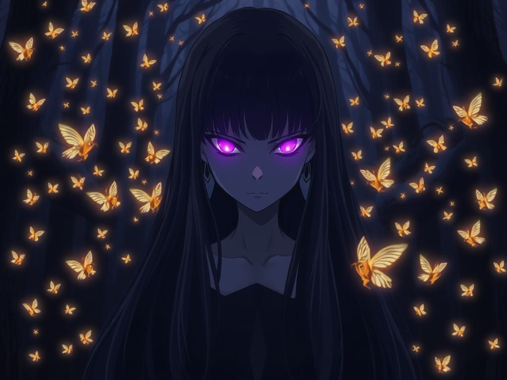 Dark Goddess of the Violet Storm