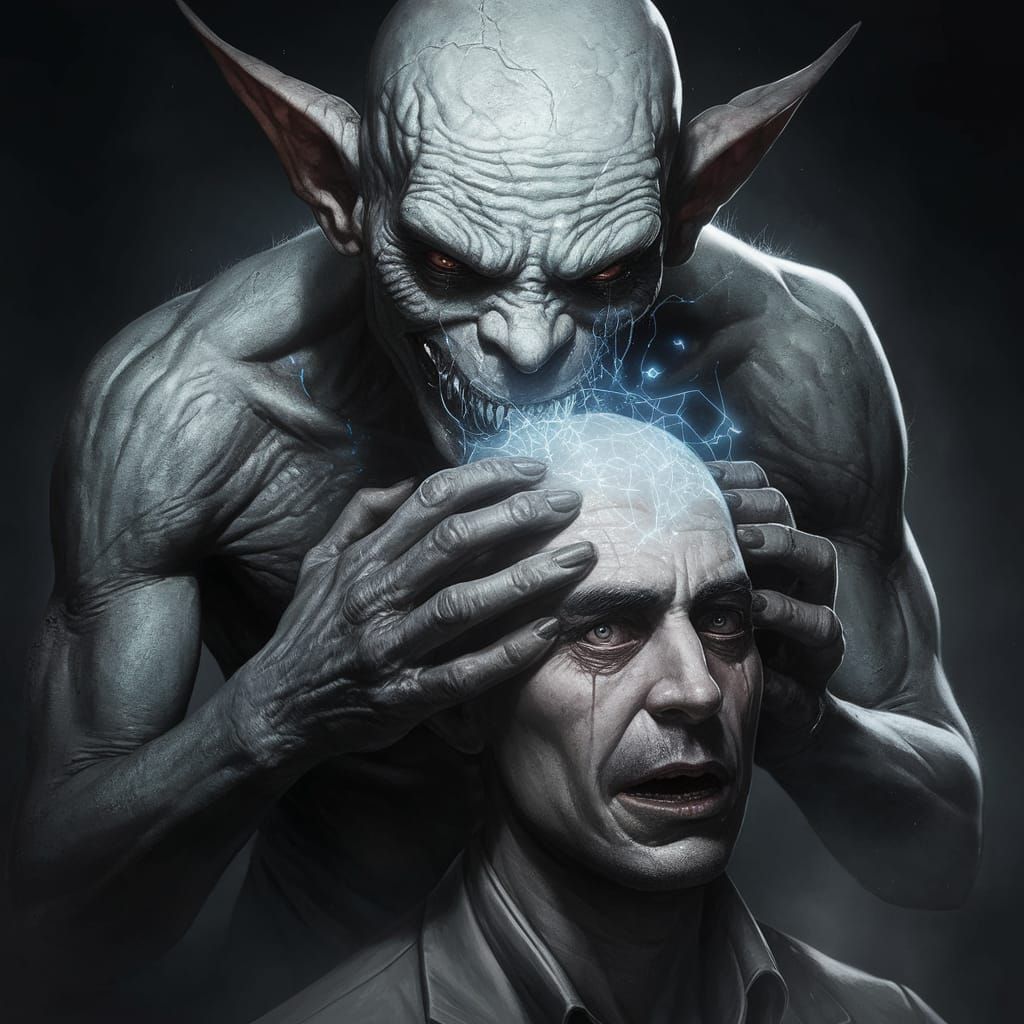 Goblin of the Mind Siphons Terror