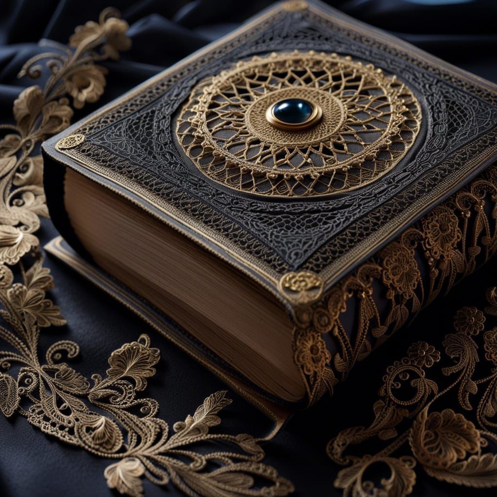 Lace Grimoire: A Magical Book of Dark Arts