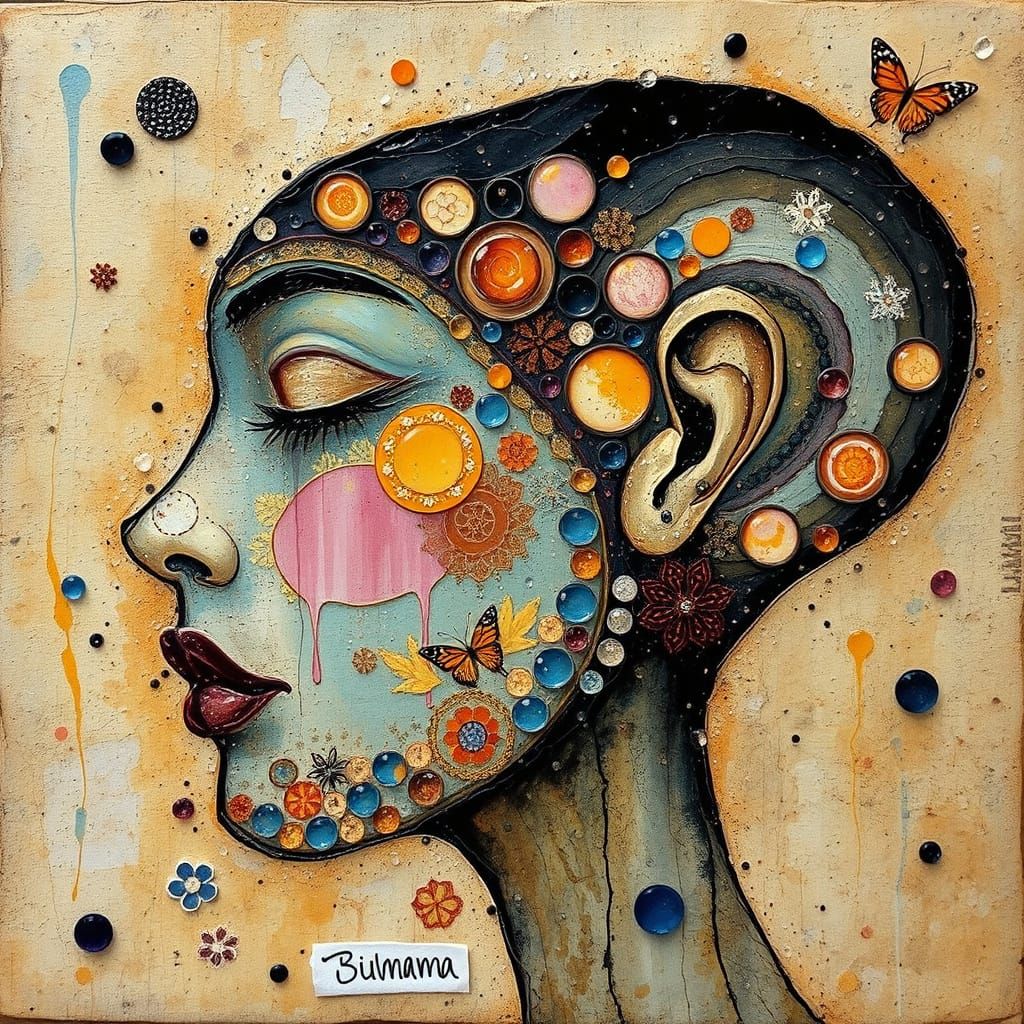 Ethereal Biopunk Masterpiece with Mystical Elements