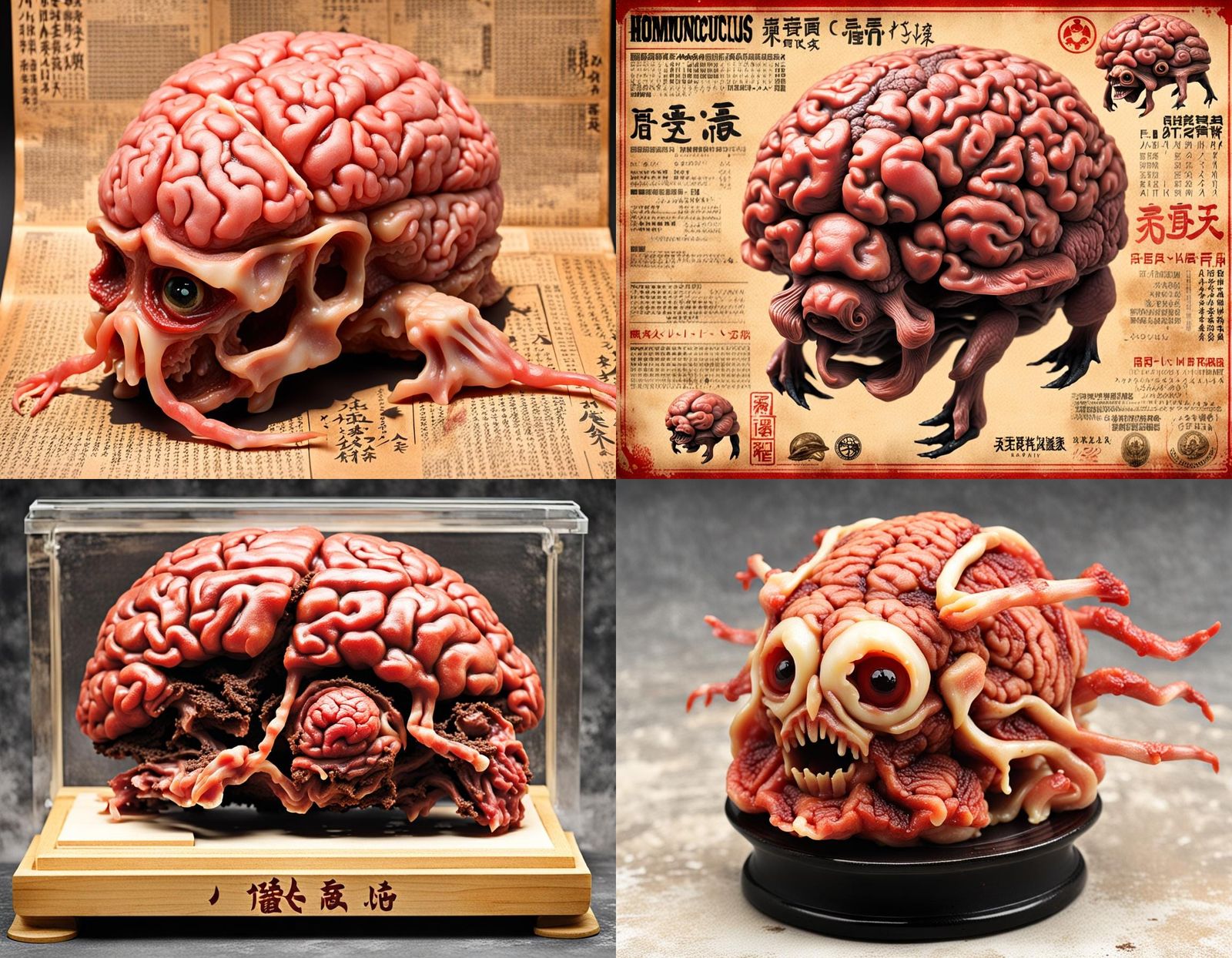 Disturbing Homunculus: Bizarre Biological Horror Specimens