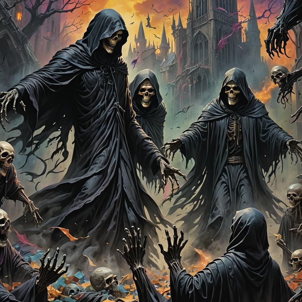 Dementor Demons surround the grounds of Hogwarts