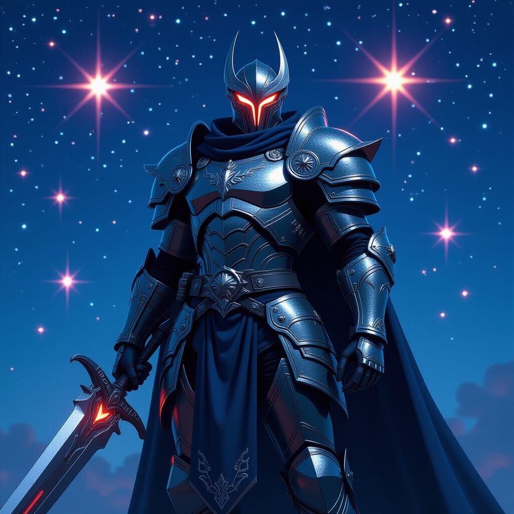 Dread Knight Draco in Futuristic 3D Render