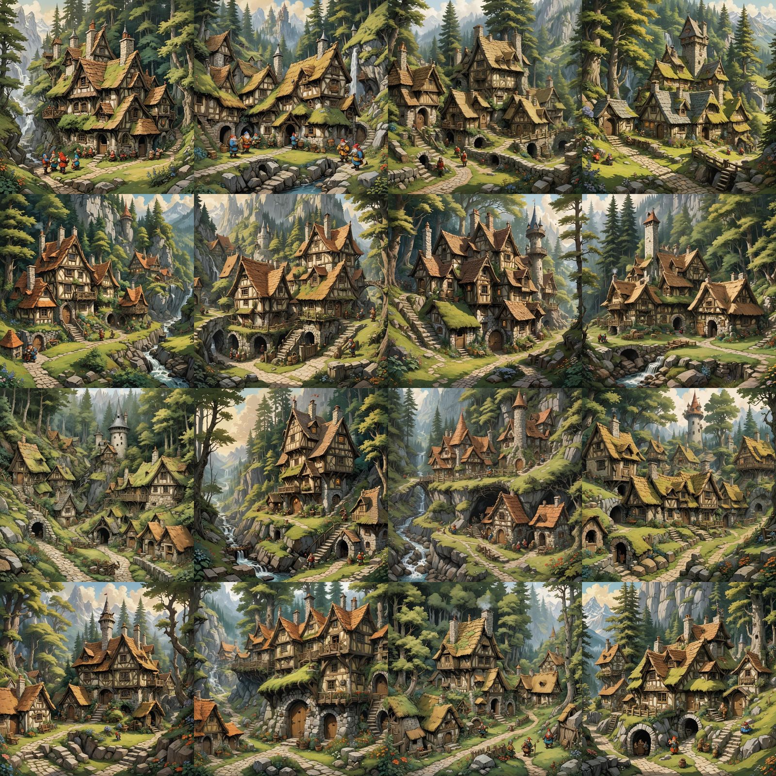 Fairytale Rescue: Dwarves and the Dragon-Guarded Princess