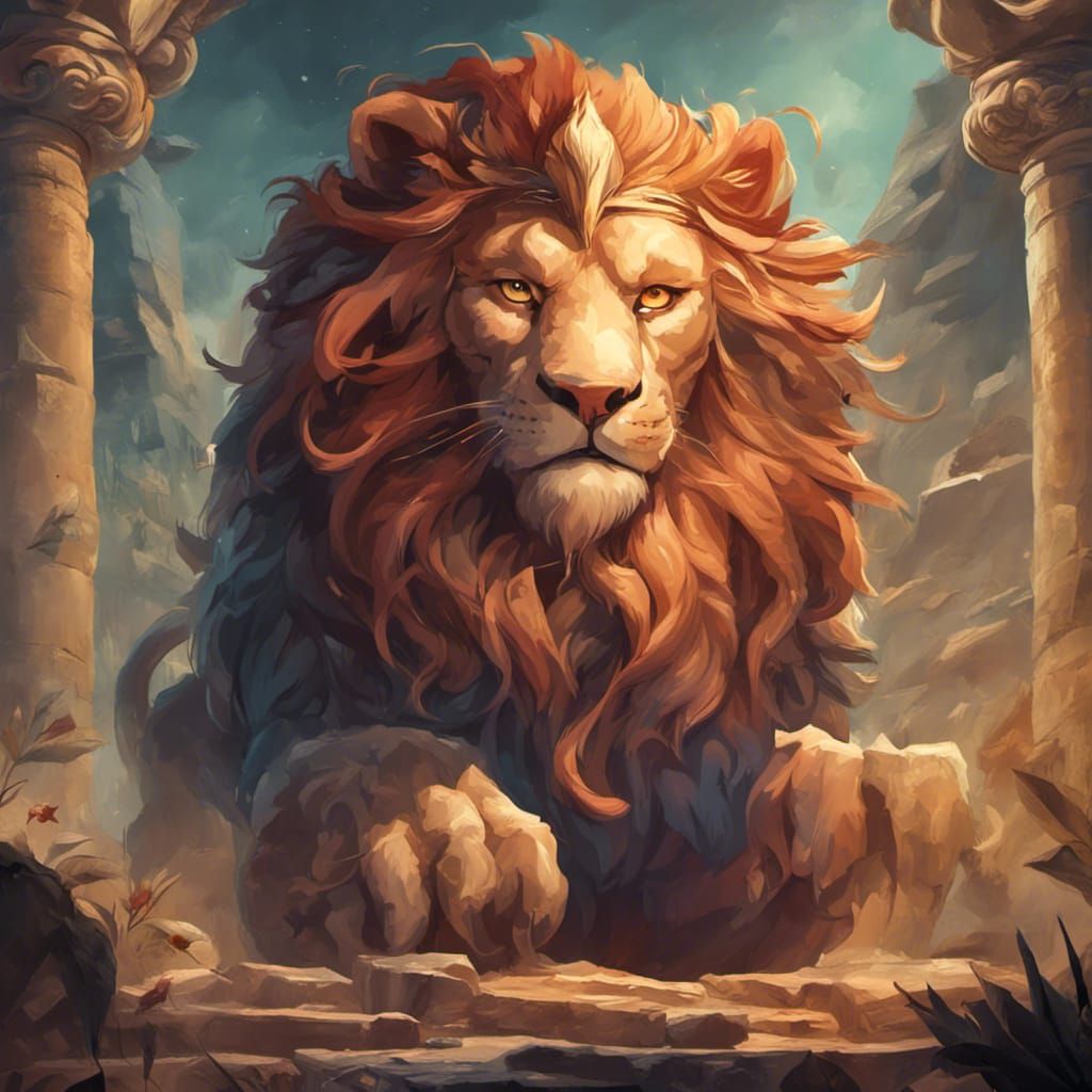 Hercules and the Nemean Lion: Concept Art