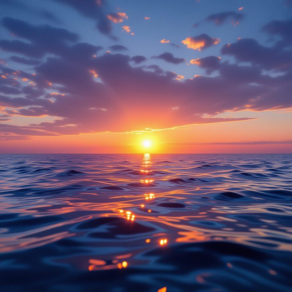 Sunrise Pattern Abstract Texture