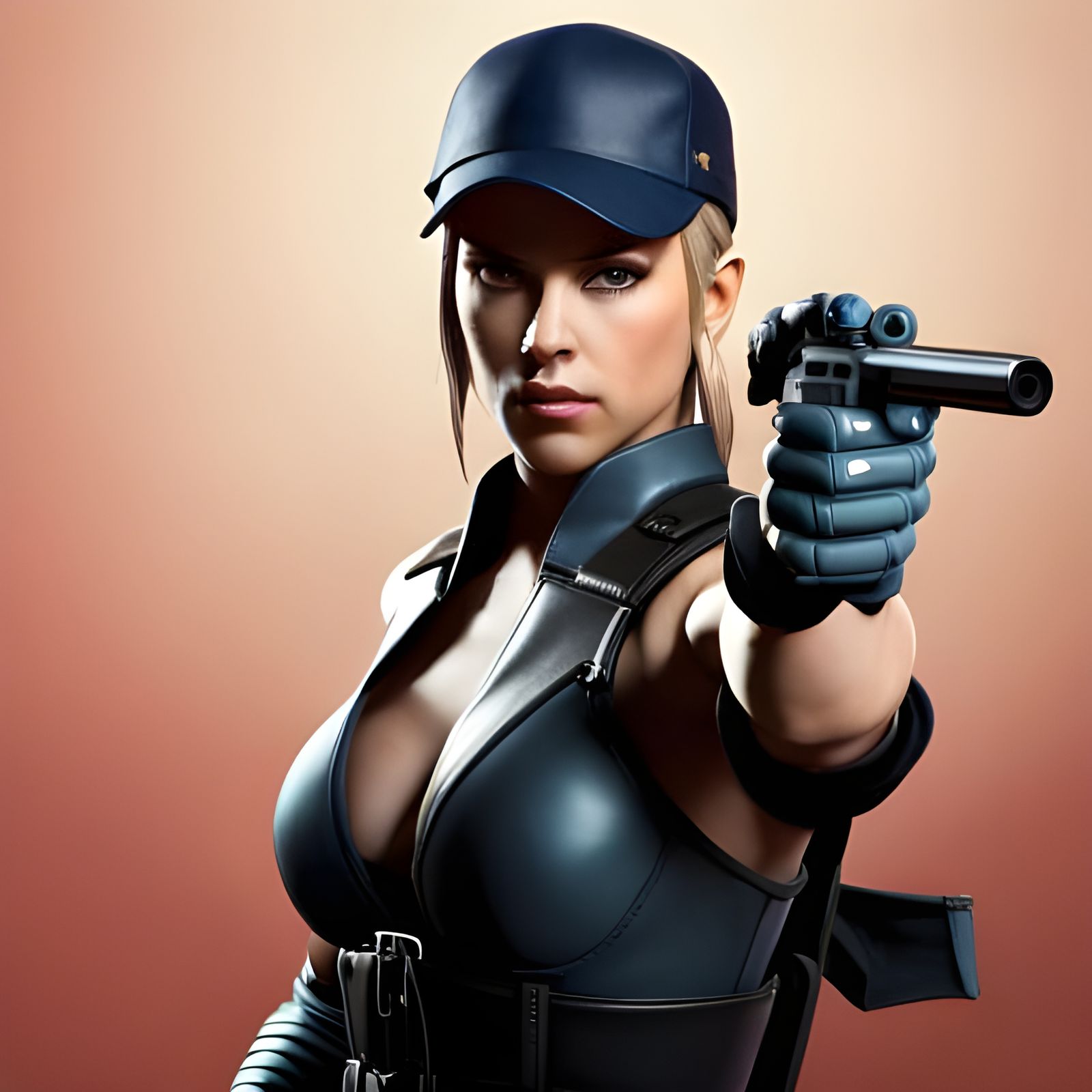Sonya Blade 4K Hyperdetailed Render