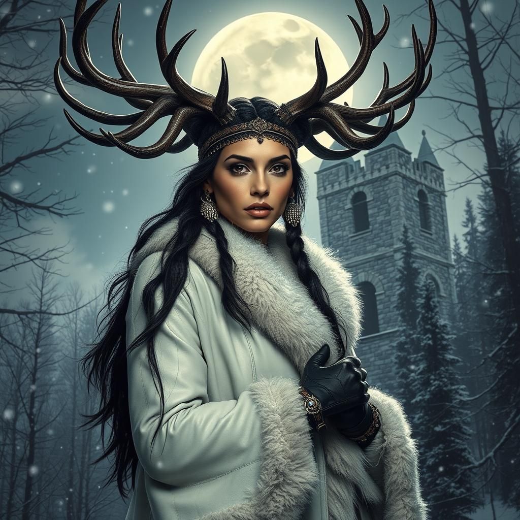 Wendigo Ithaqua: Native American Woman in Gothic Realism