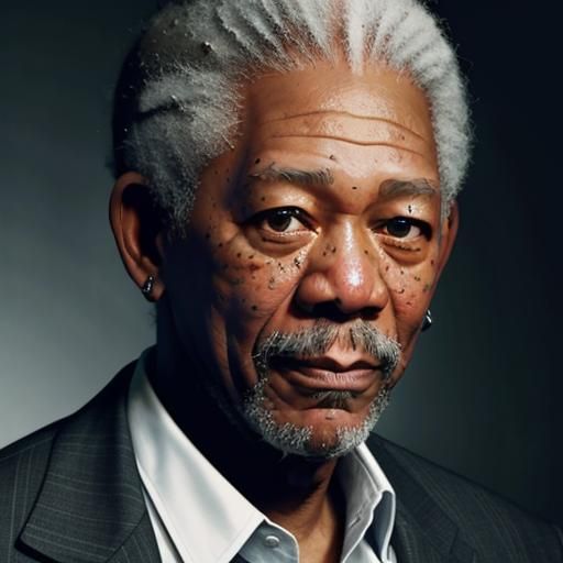 Realistic Portrait of a Distinguished Gentleman