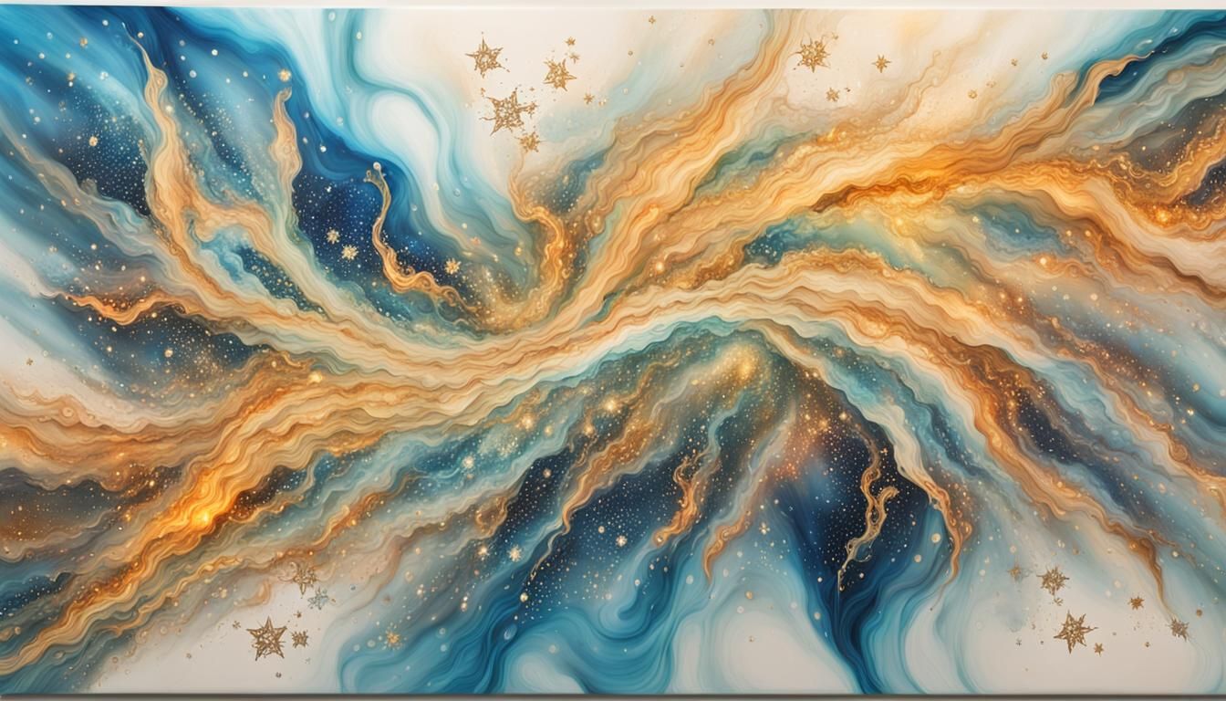 Binary Stars in Maelstrom of Glowing Stars