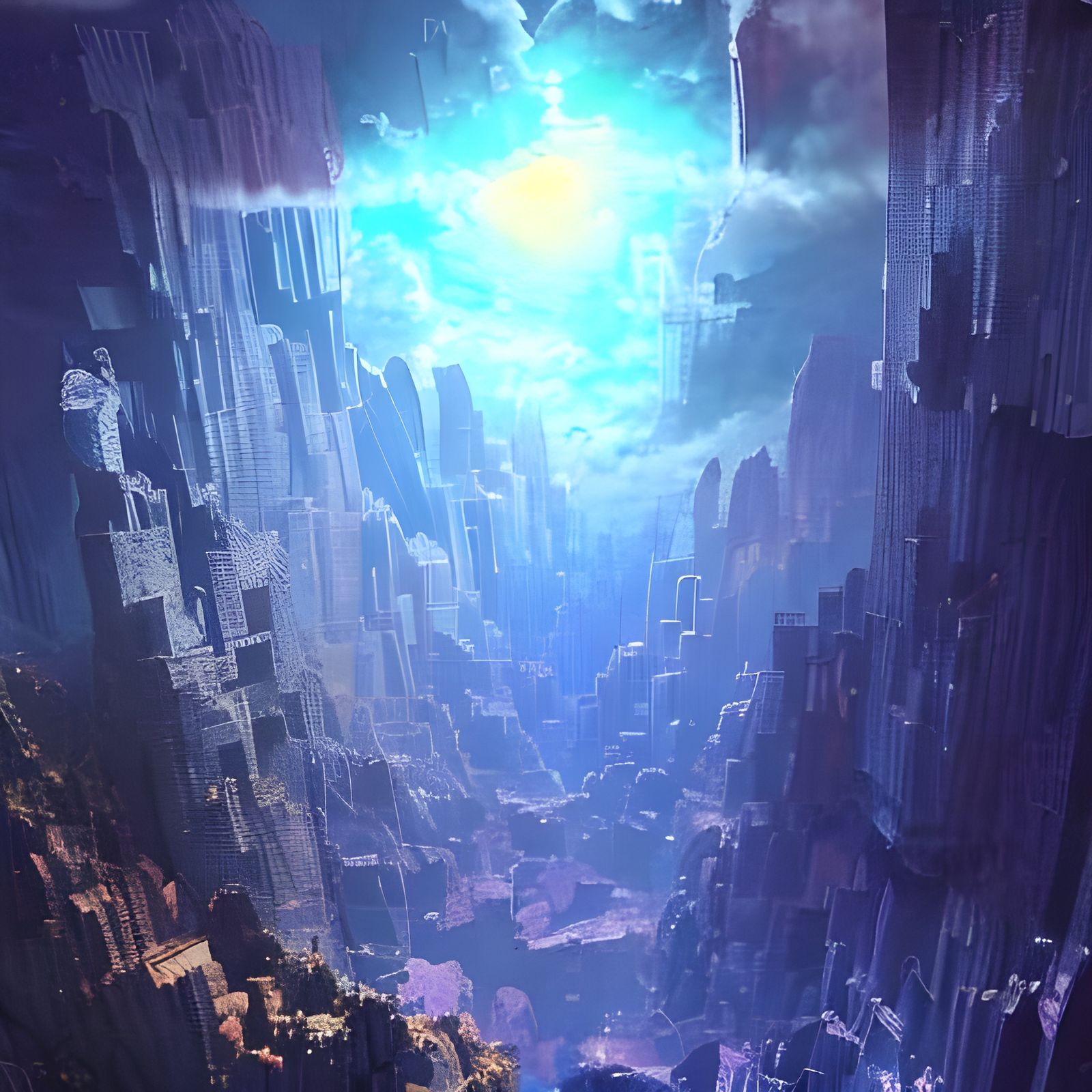 AI Generated Strange Worlds Image