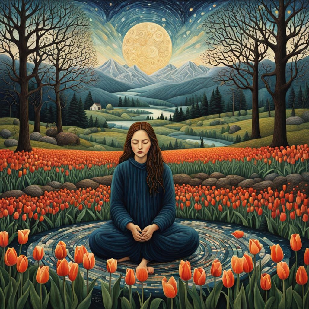 Cosmic Surrealist Collage in Digital Art