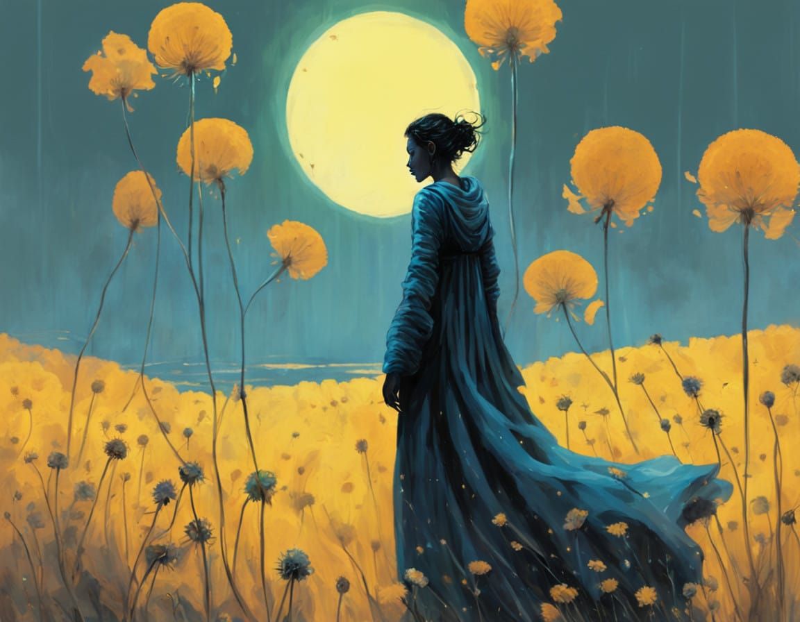 Ethereal Discourse Between Light and Shadows