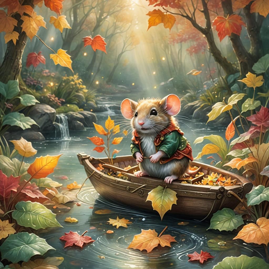 Autumn mouse