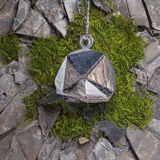 Crystal Metronome in Tundra: Luxurious Concept Art