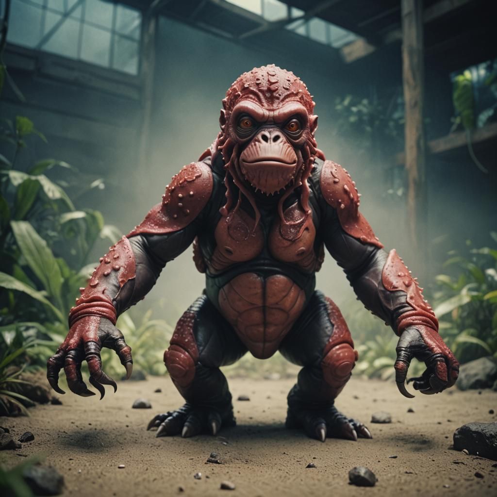 Nien Nunb Hybrid Creature Cinematic Film Still