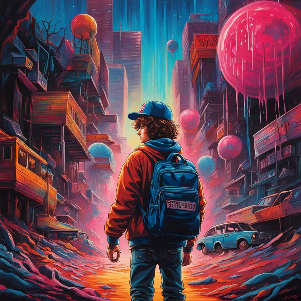 Max Mayfield Ascending: Graffiti Art in Stranger Things