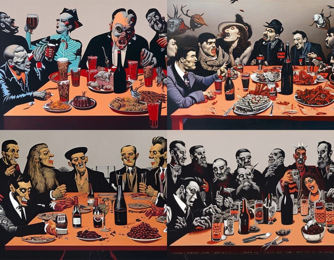 Grotesque Feast: Cannibalism in Punk Rock Art