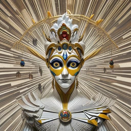 Photorealistic 3D Bra in Postmodern Style