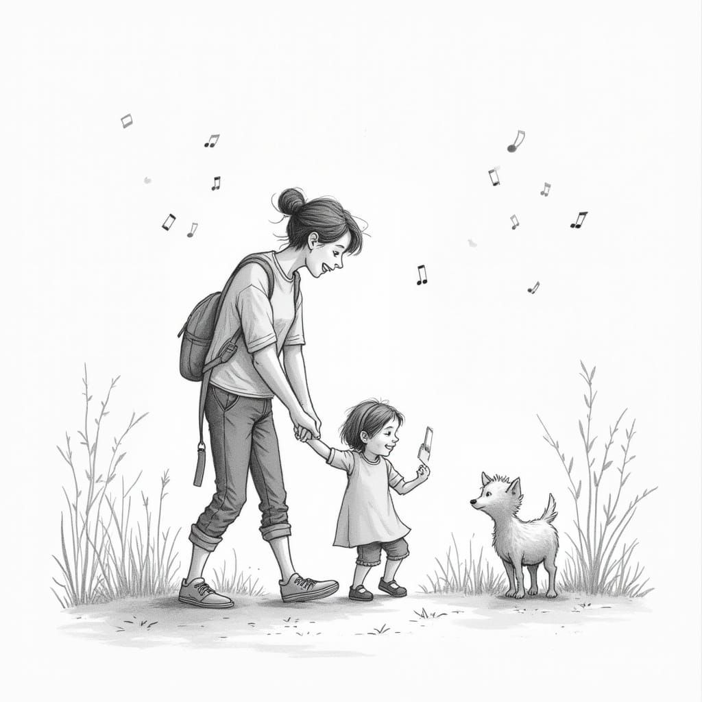 Parent Guides Child Away from Excessive Screen Time towards ...