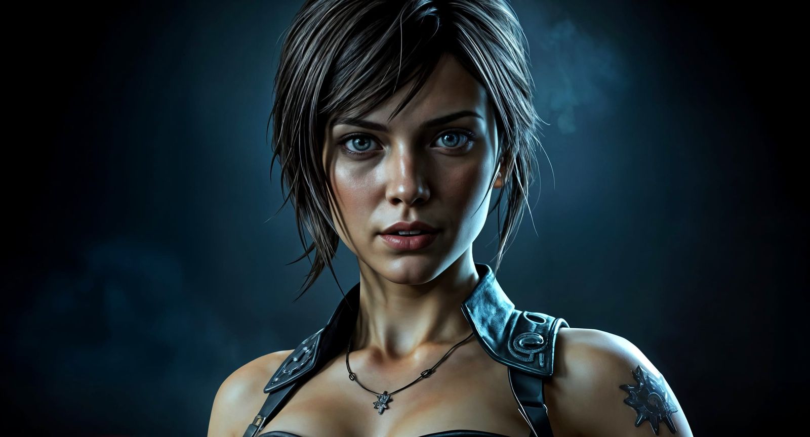 Jill Valentine Reimagined: Hyperdetailed Portrait in 8K