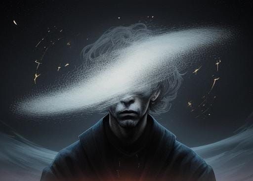 Abstract Rendition of David Bowie's Changes