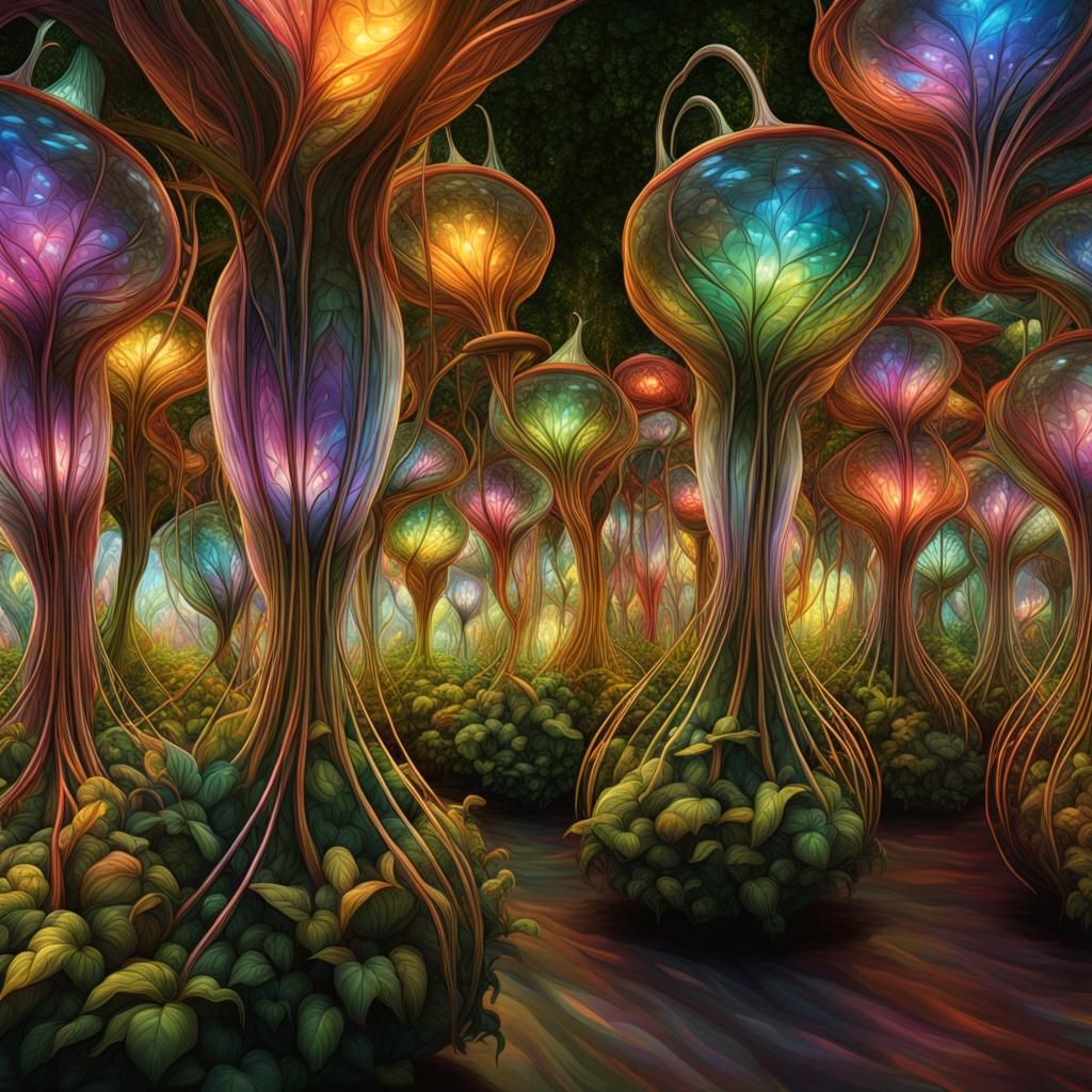 Spectacular Sleeping Pods on Elaborate Magical Vine