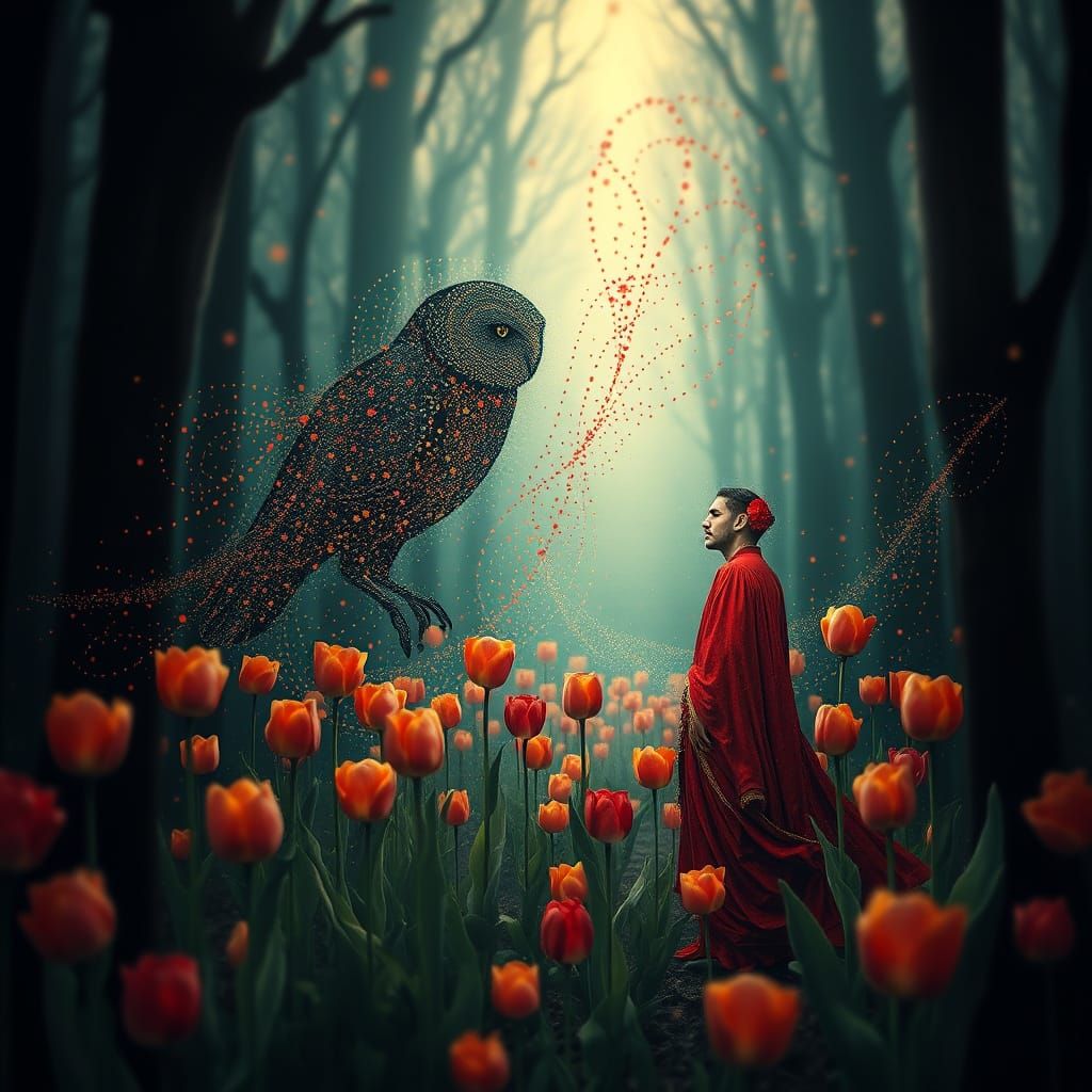 Iridescent Goddesses Unite in Whimsical Bloom