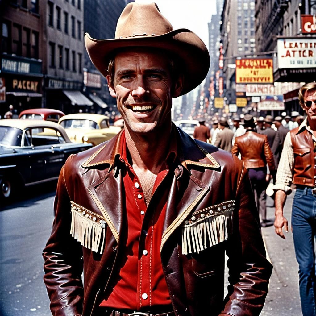 Joe Buck in Midnight Cowboy, 1960s Cinema