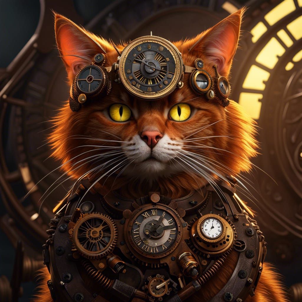 Steampunk Cat