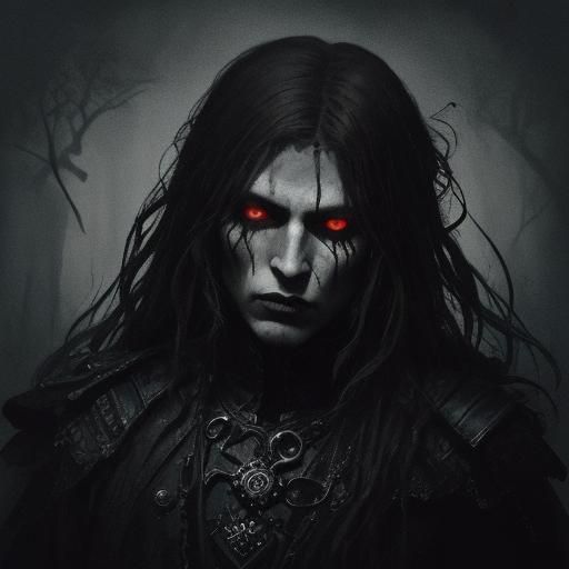 Eerie Rabbit Butcher in Dark Surrealist Style