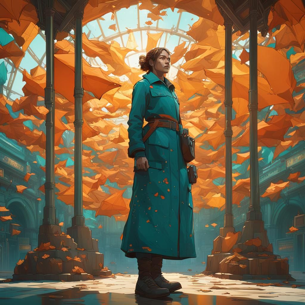 Germany: Hyperdetailed Concept Art in Triadic Colors