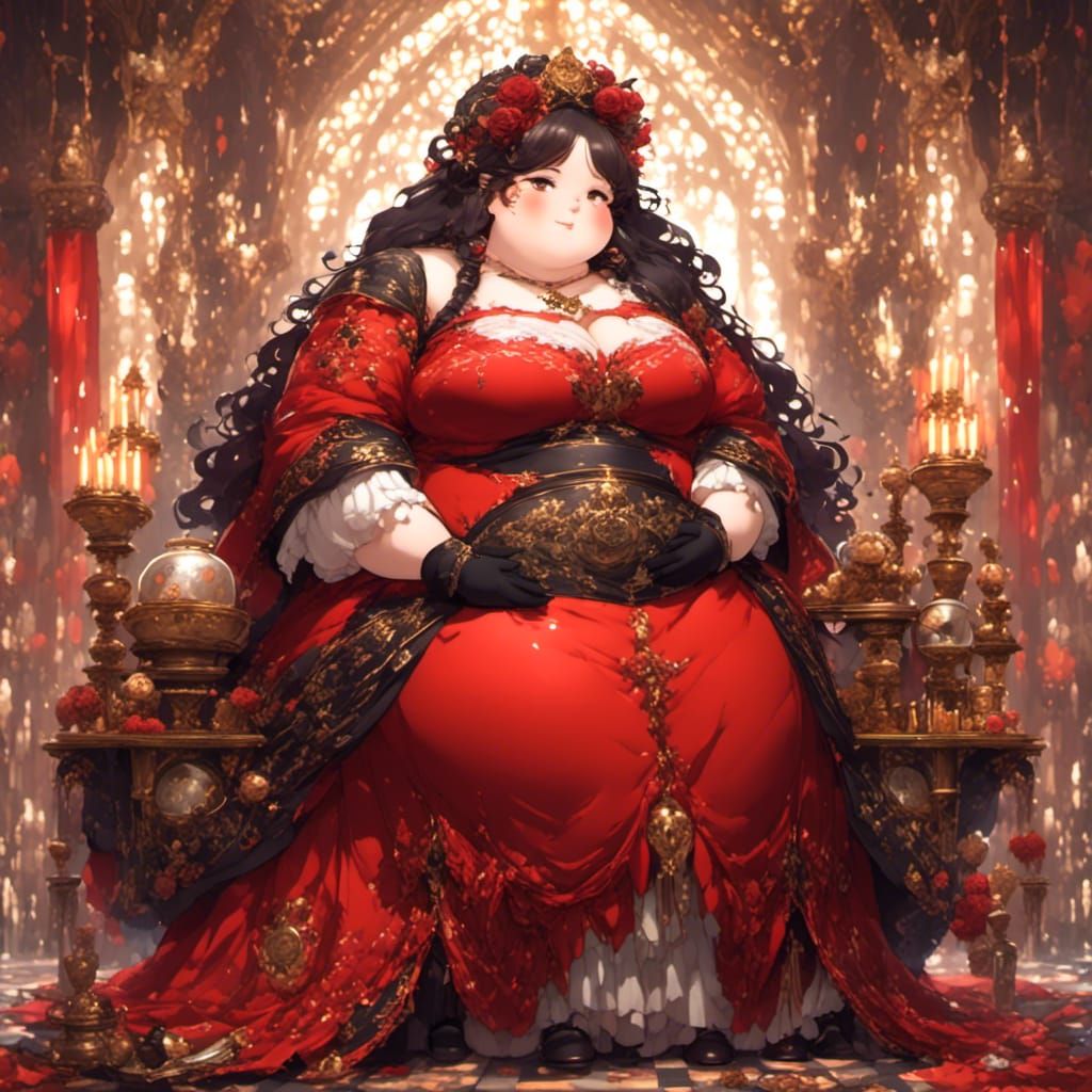 SSBBW in Medieval Anime Style