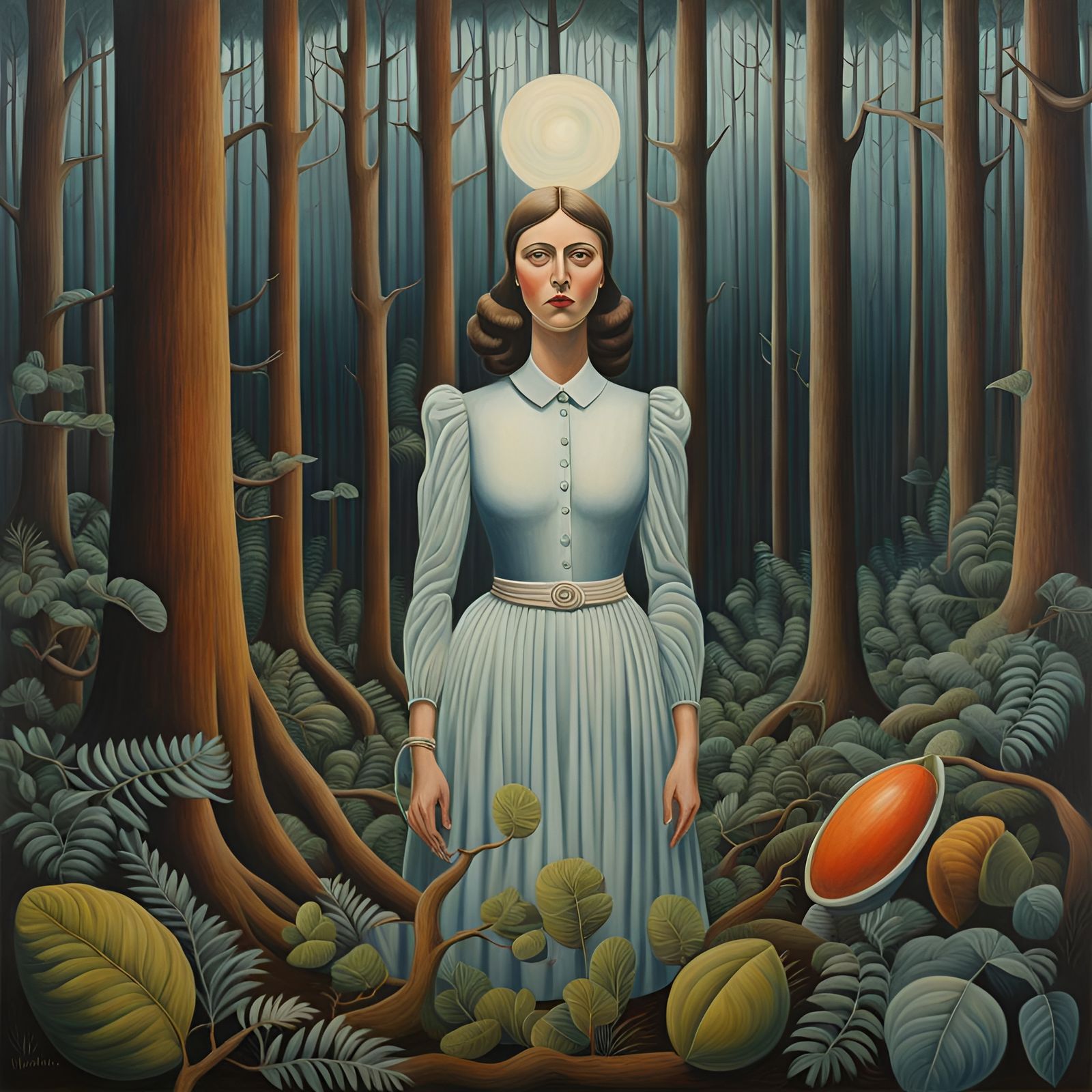 Lost (Homage to British surrealist artist Marion Adnams)