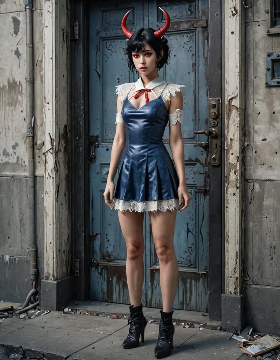 Sailor Mercury in Satin: Hyperrealistic Concept Art