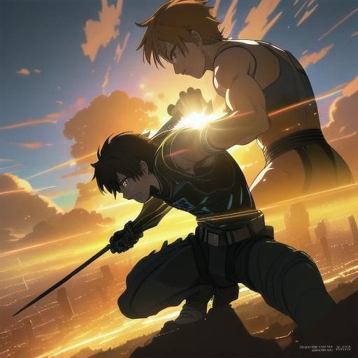 David Martínez vs Adam Smasher: Pixel Art Combat