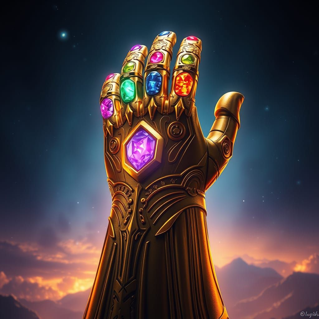 Golden Infinity Gauntlet in Cosmic Ruin