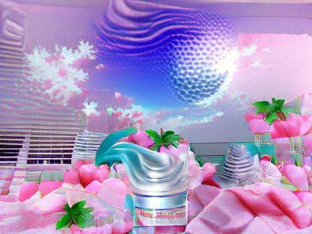Vaporwave Effervescence: A Dreamlike Aesthetic