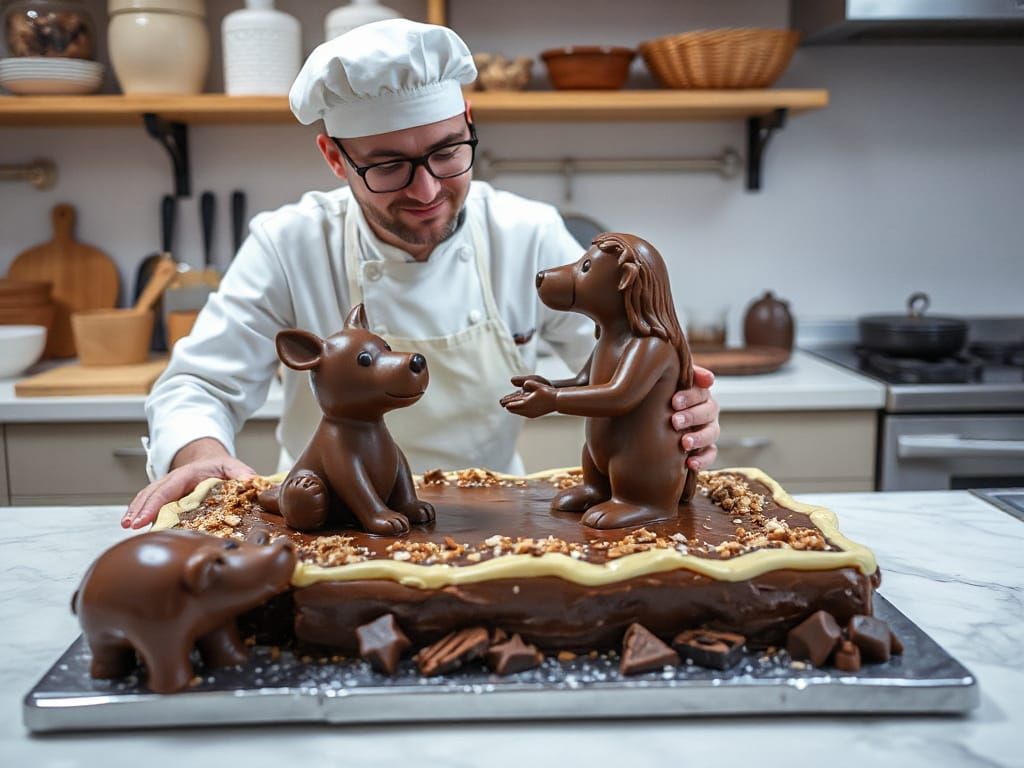 Chocolate Cook's Kitchen: A Dessert Fantasy