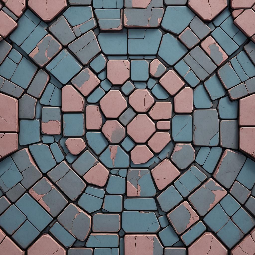 Glowstone Octagon Design in Minecraft Grid