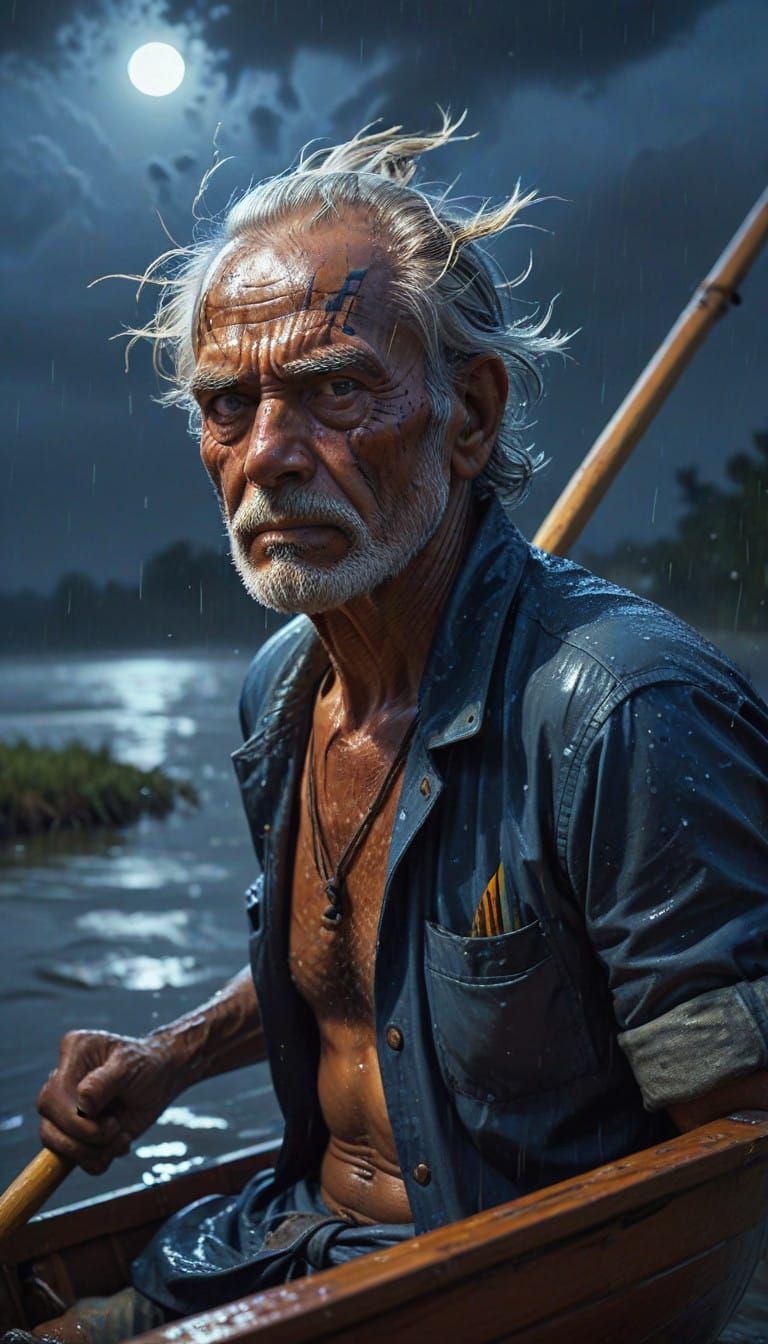 Monsoon Struggle in an Indian Village