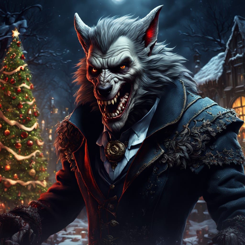 Klaus Michaelson Celebrates Christmas in Detailed Fantasy Ar...