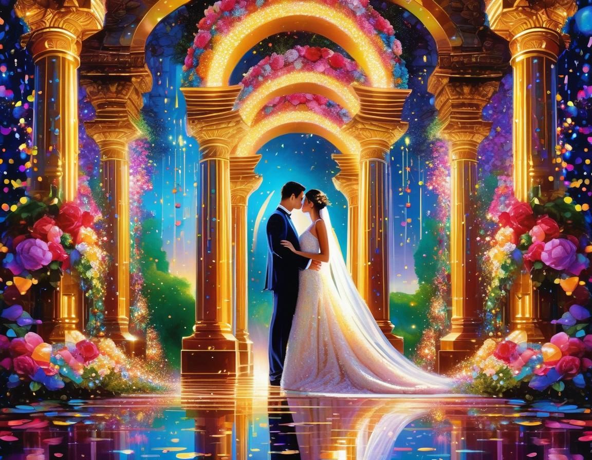 The Newly Wed Lovely Couple