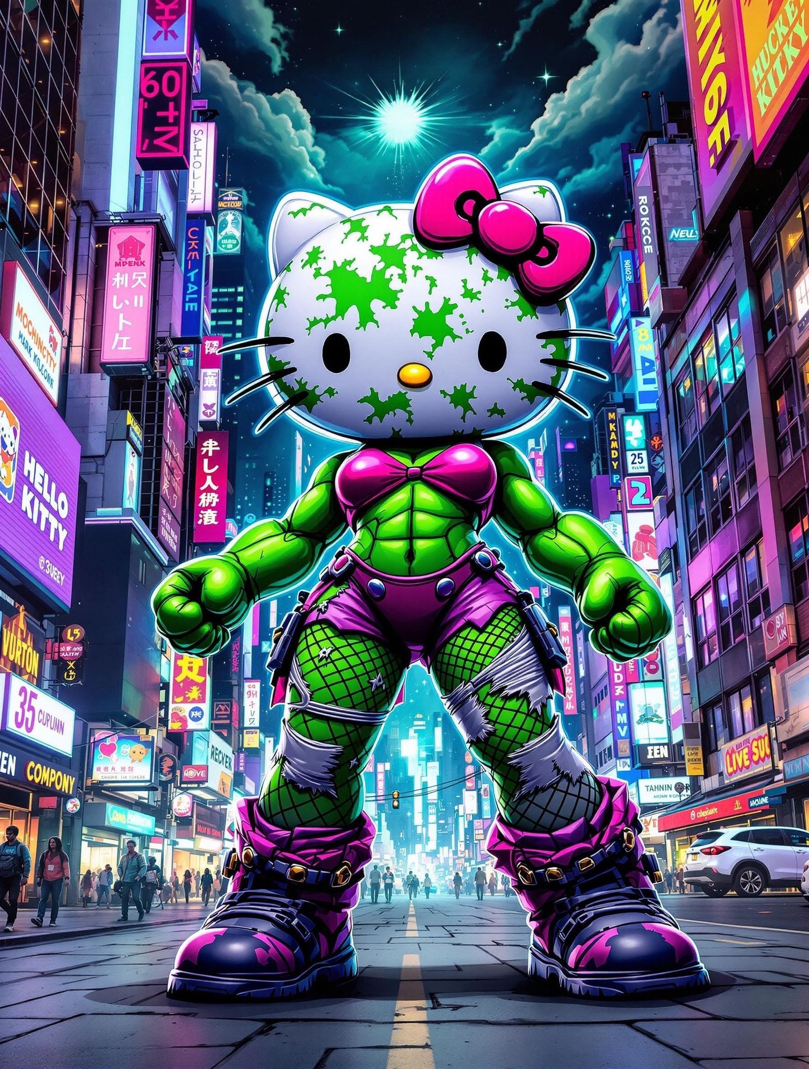 Hulk Smash Kitty!