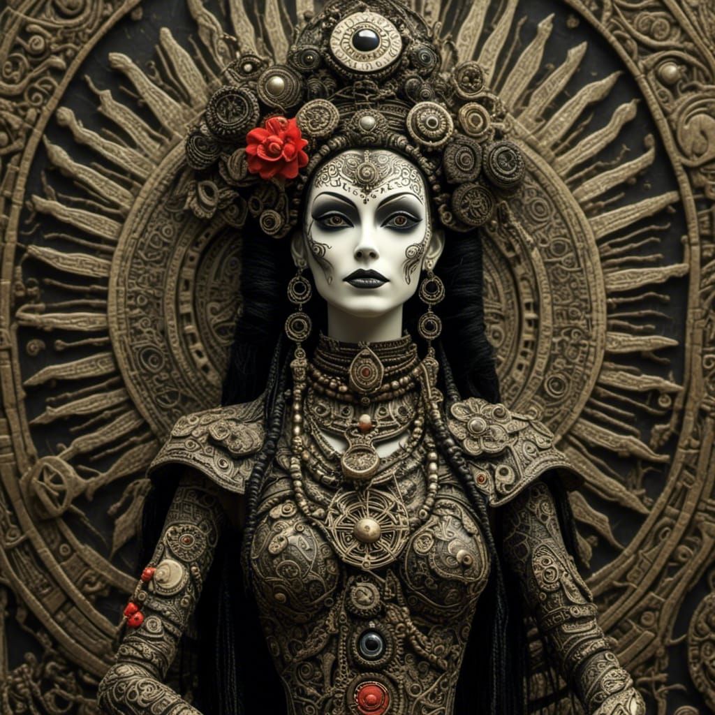 <lora:Shar:1.0> <lora:Drvo:1.0> head priestess
