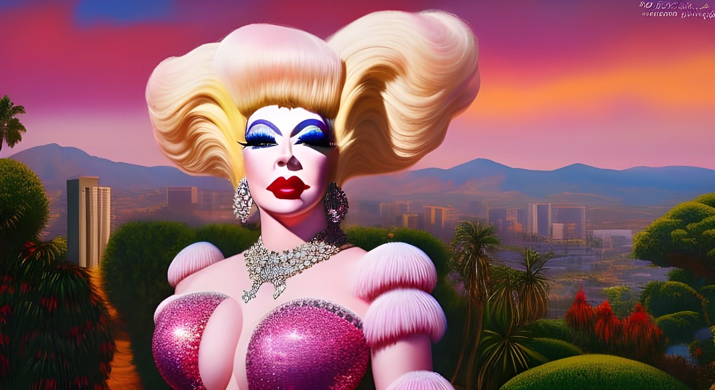 Angelyne in Los Angeles