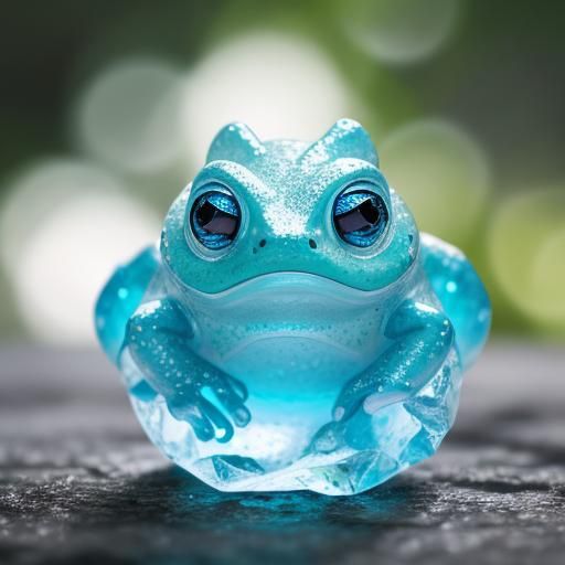 Ice Frog: Professional Wildlife Photography